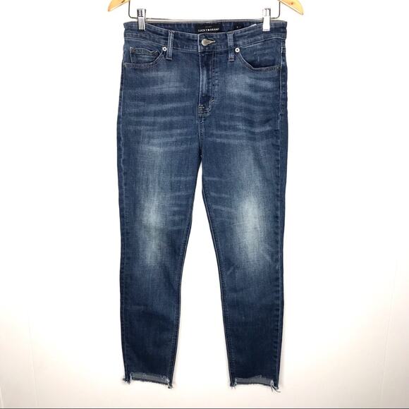 Lucky Brand Bridgette Skinny Jeans-EUC-Size 6/28 - Picture 1 of 14